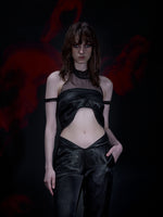 Load image into Gallery viewer, REJJ Acetate Imitated Leather Special-shaped Vest
