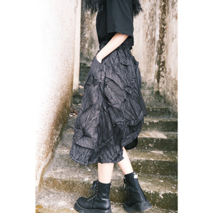 REJJ "Alone" Irregular Half Skirt