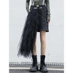 Load image into Gallery viewer, REJJ &quot;Rebirth&quot; Cowboy Tulle Skirt
