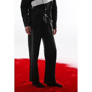 REJJ "Hurt" Wax Coated Bandage Pants