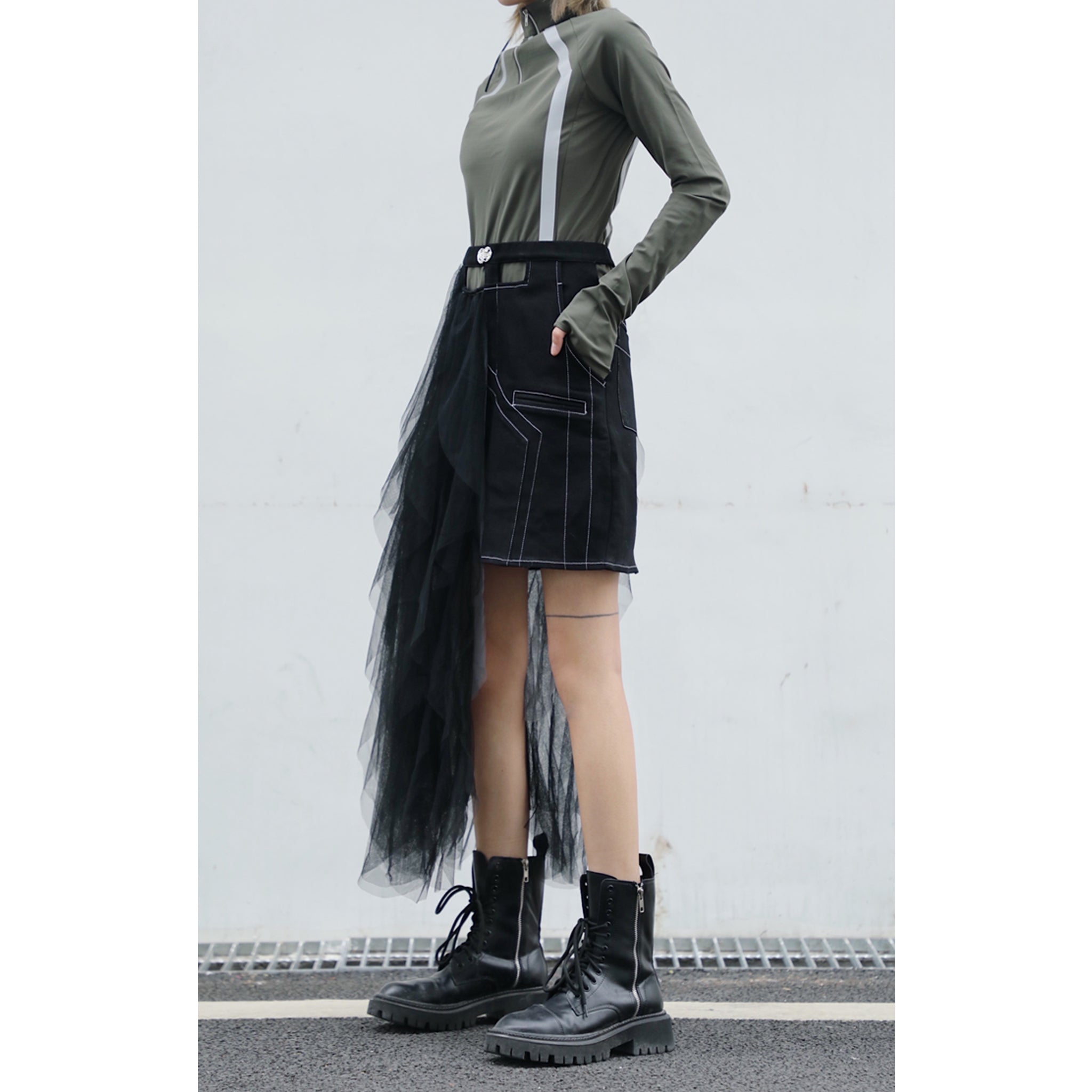 REJJ "Rebirth" Cowboy Tulle Skirt