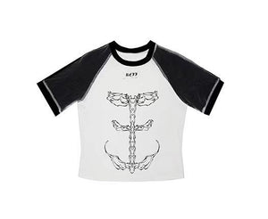 REJJ "Hurt" Printed short T-shirt